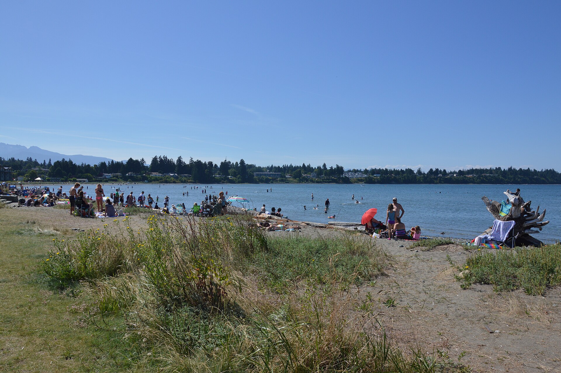 Parksville beach Vancouver Island British Columbia