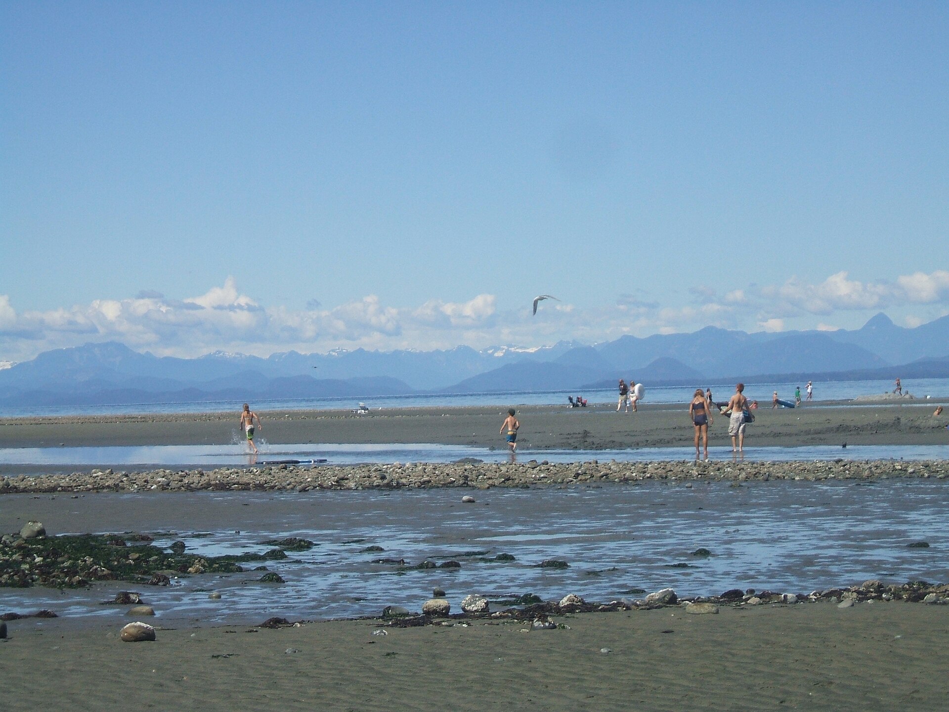 Sandy Miracle Beach on Vancouver Island, BC