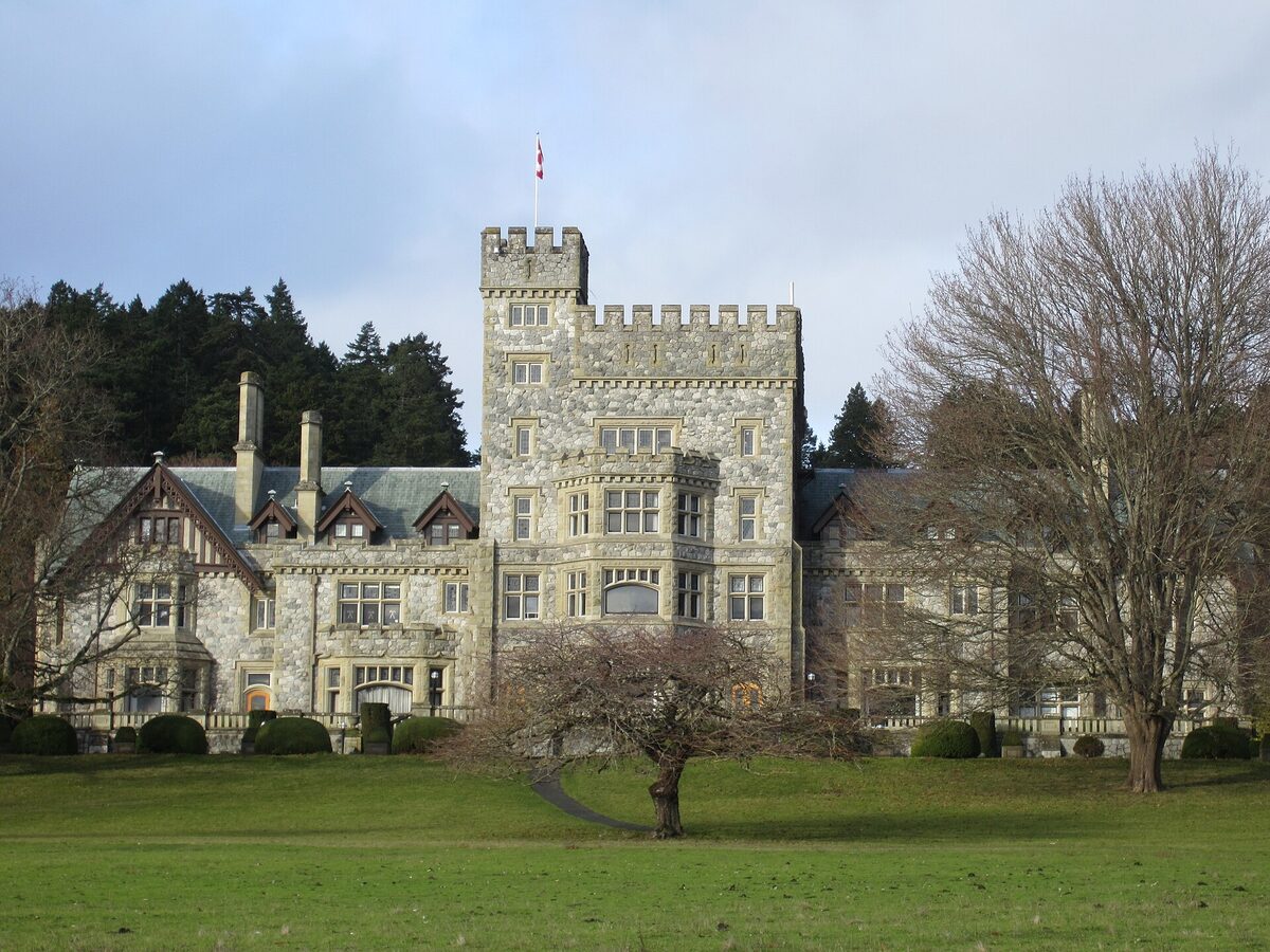 Hatley Castle on the Royal Roads University campus, Colwood