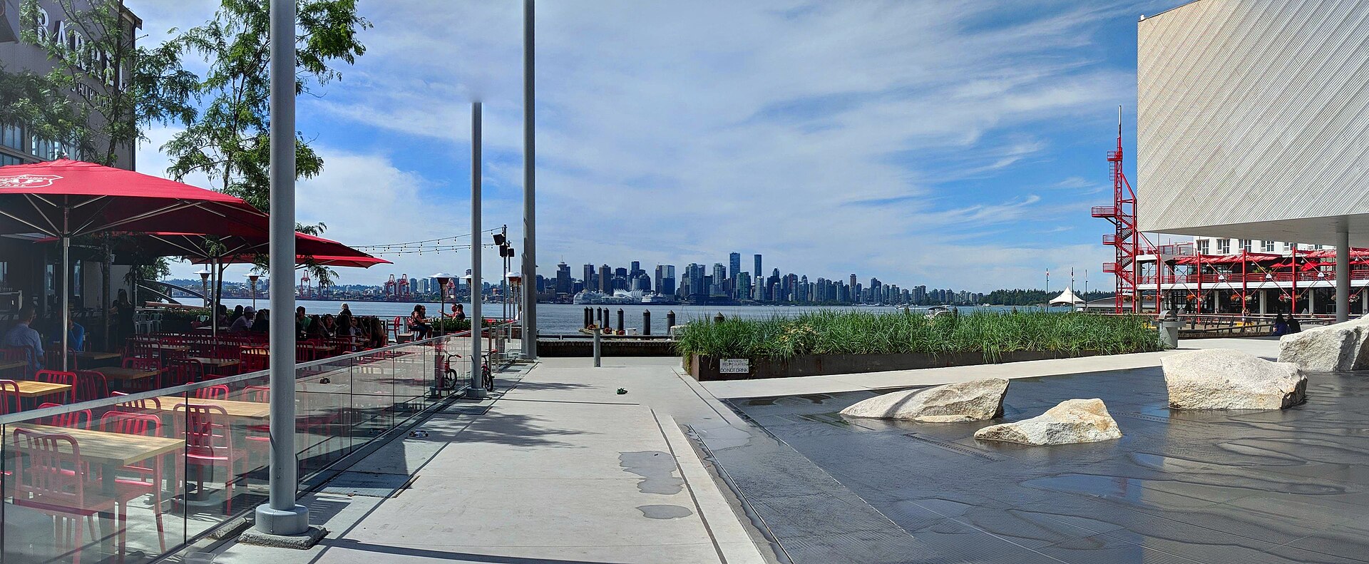 Lonsdale Quay and the North Vancouver waterfront