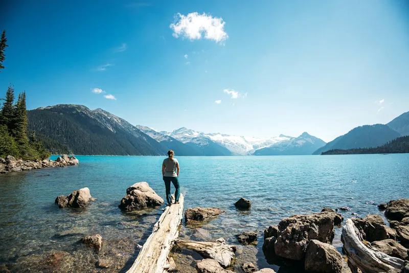 Mountain lake in BC