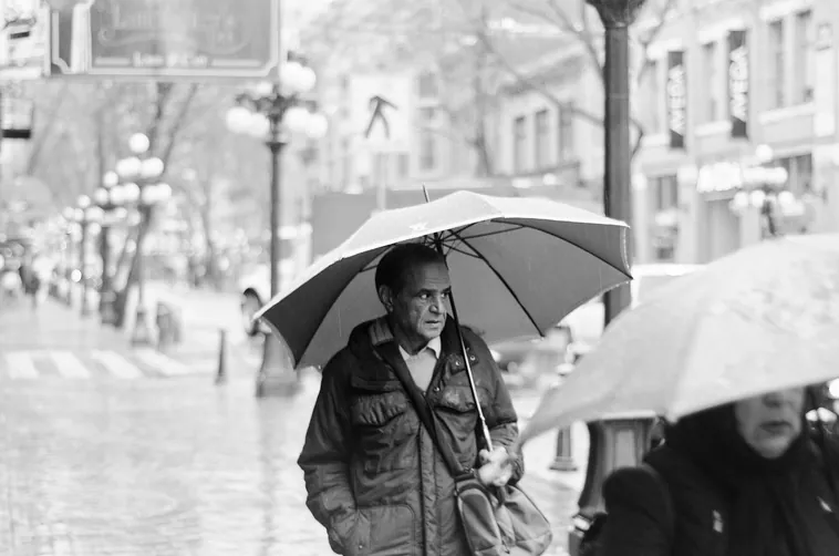Vancouver on a Rainy Day