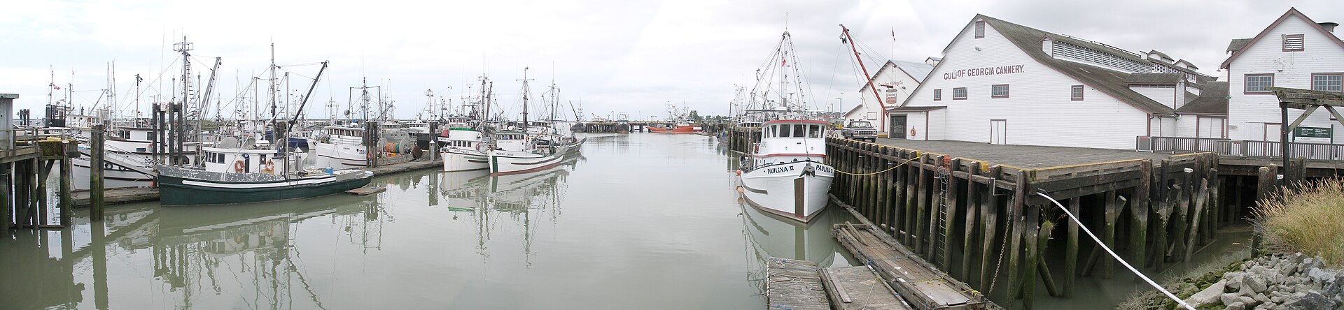 Fishing boats at Steveston Harbour, Richmond BC