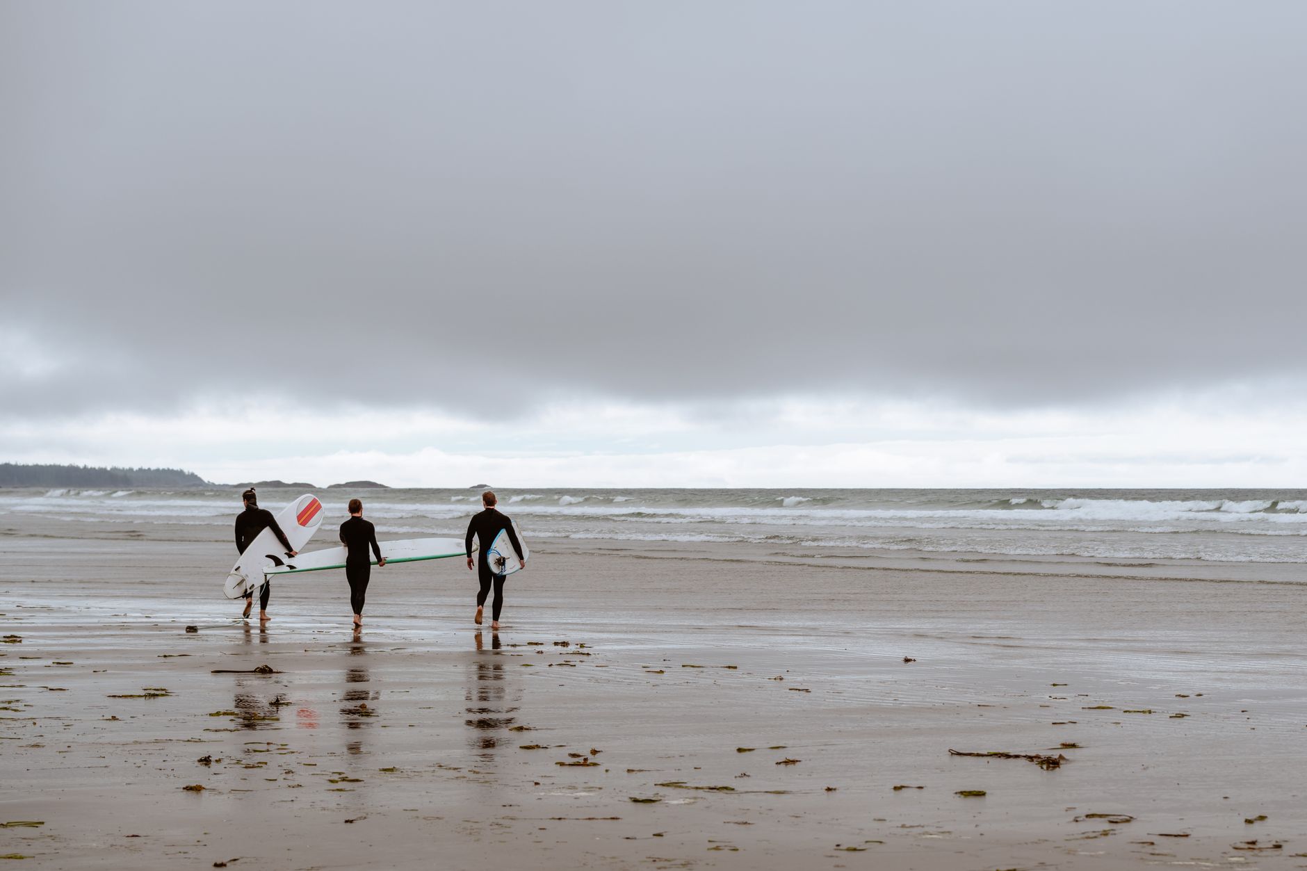 Walking out — Tofino, BC