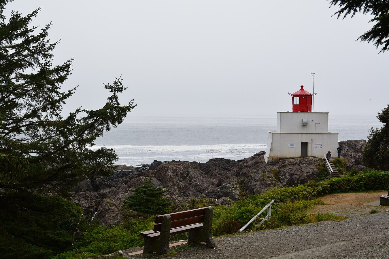 Wild Pacific Trail and Amphitrite Lighthouse near Ucluelet