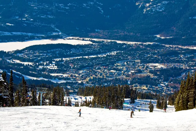 Whistler village in summer