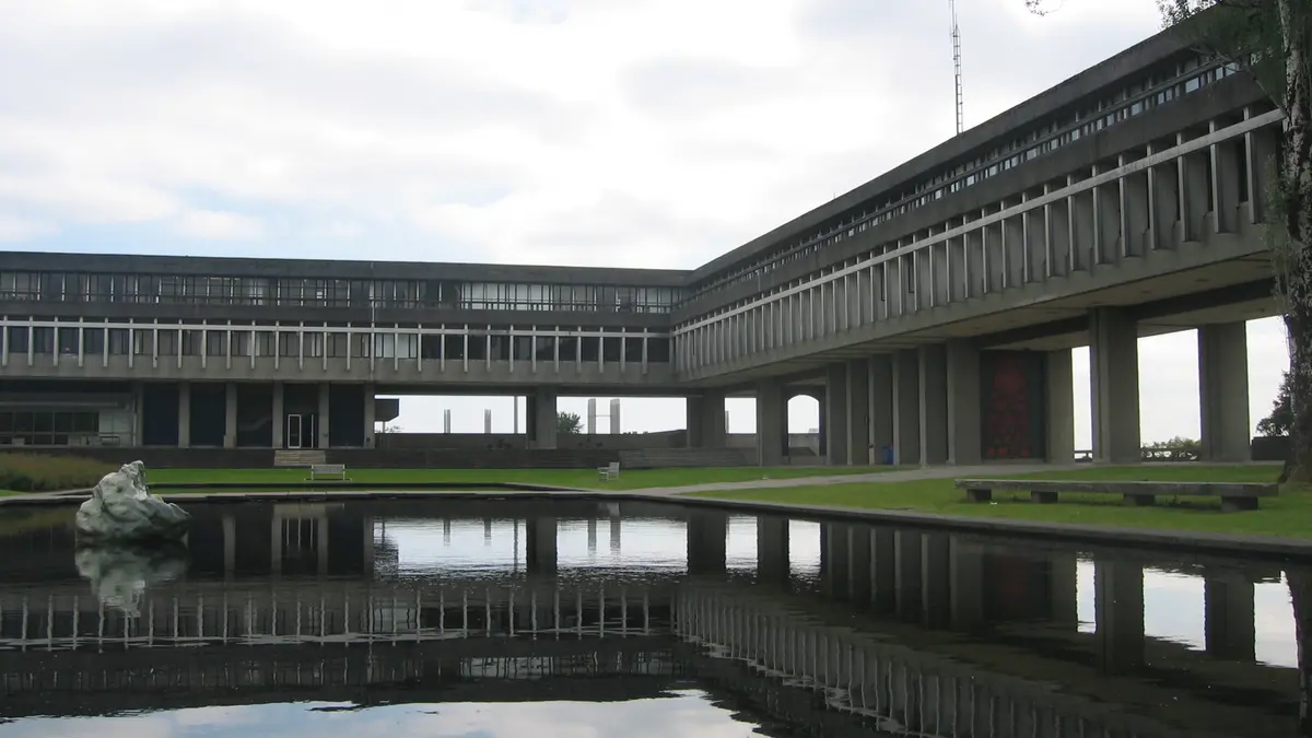 SFU Academic Quadrangle, Burnaby Mountain — Vancouver filming location today