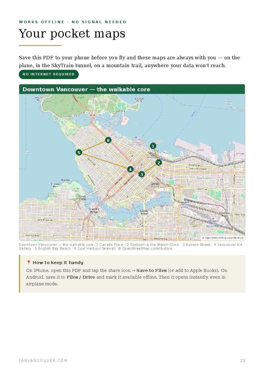 Self-guided walking tours with QR codes