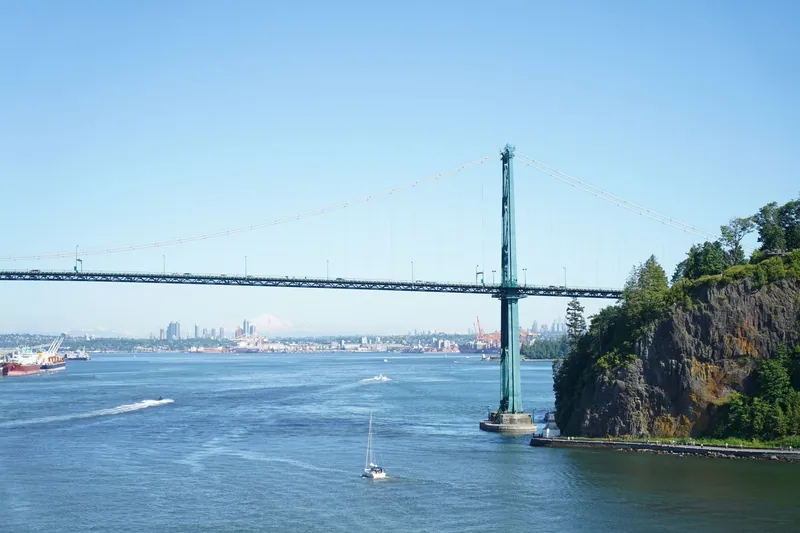 Lions Gate Bridge from Prospect Point
