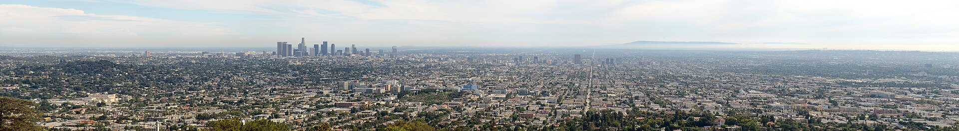 Griffith Observatory overlooking the LA basin