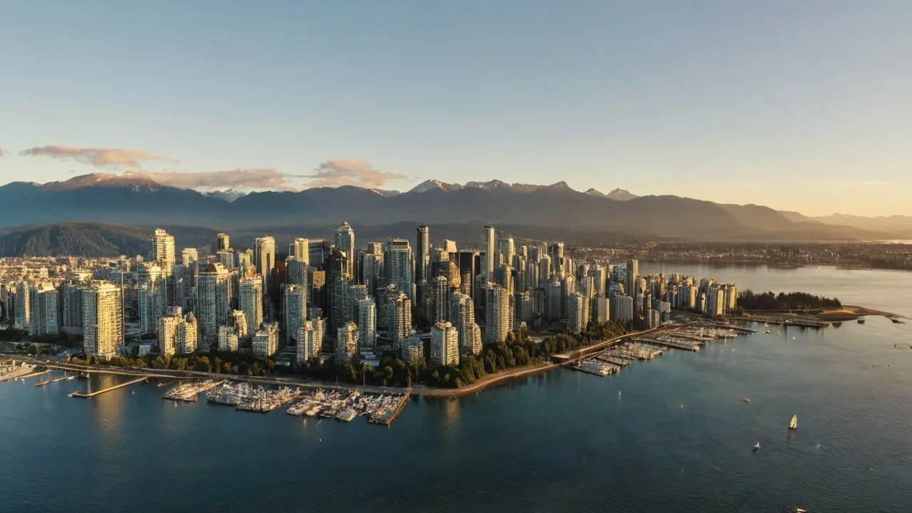 Mount Pleasant street in Vancouver