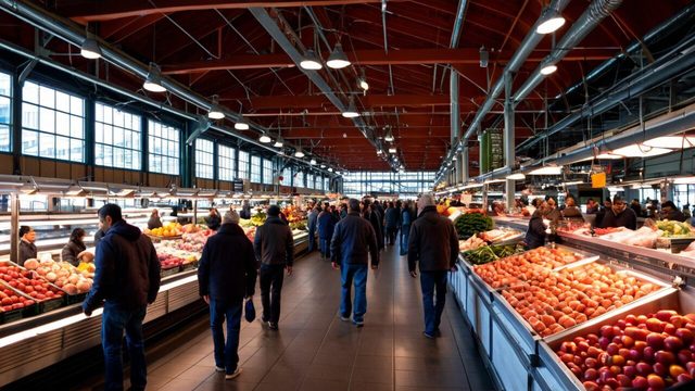 Vancouver food market