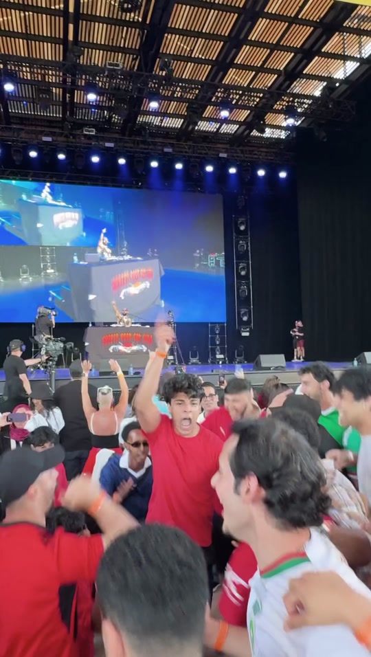 The full-time feeling for Egypt fans at